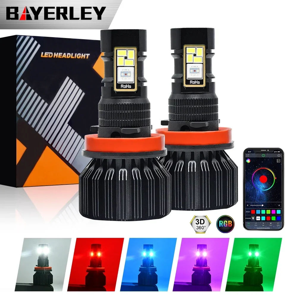 Headlight Aiming Tool - バイヤーリー RGB 5050 LED フォグランプ 15000LM