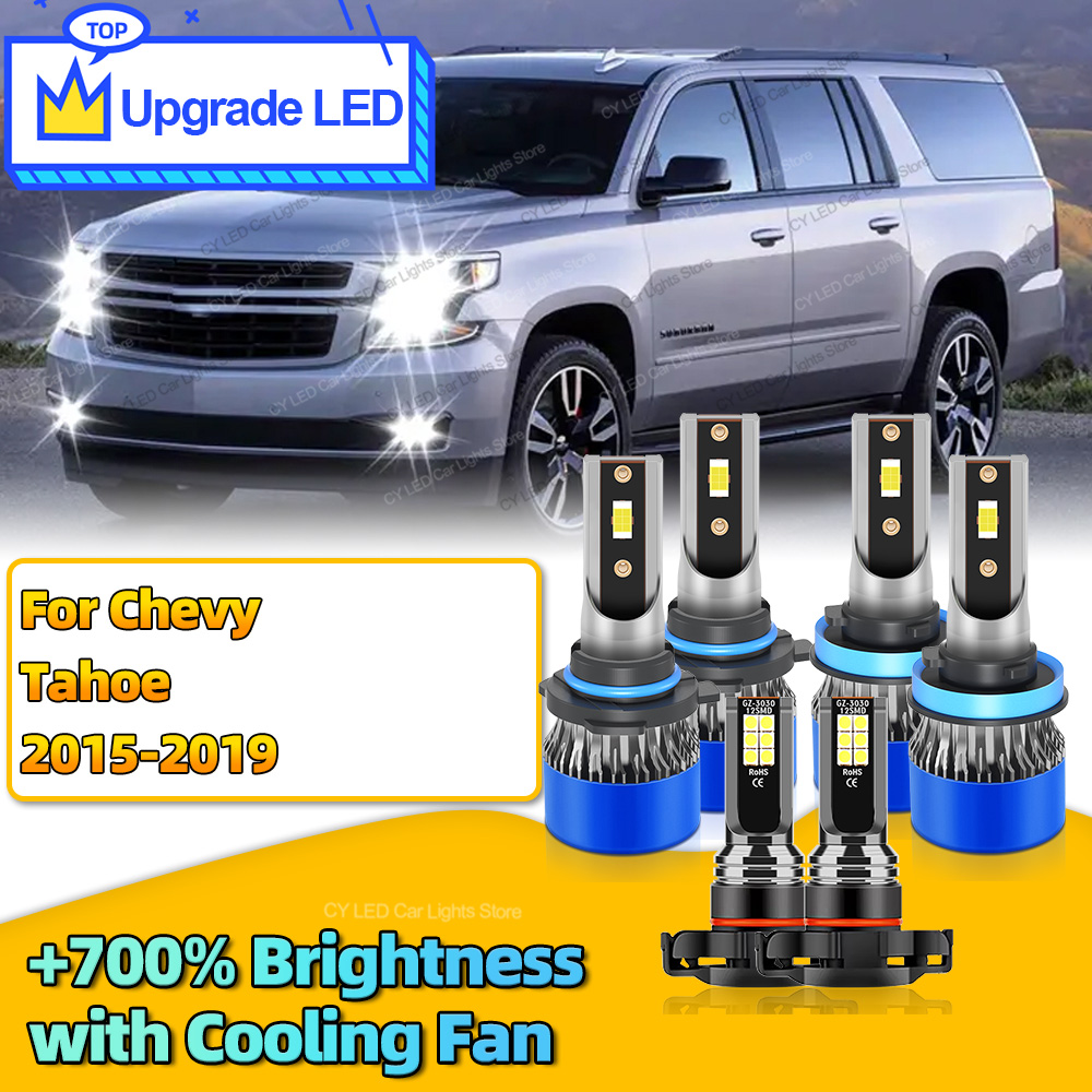 Headlight Aiming Tool - 6 個 30000LM Canbus 車 LED