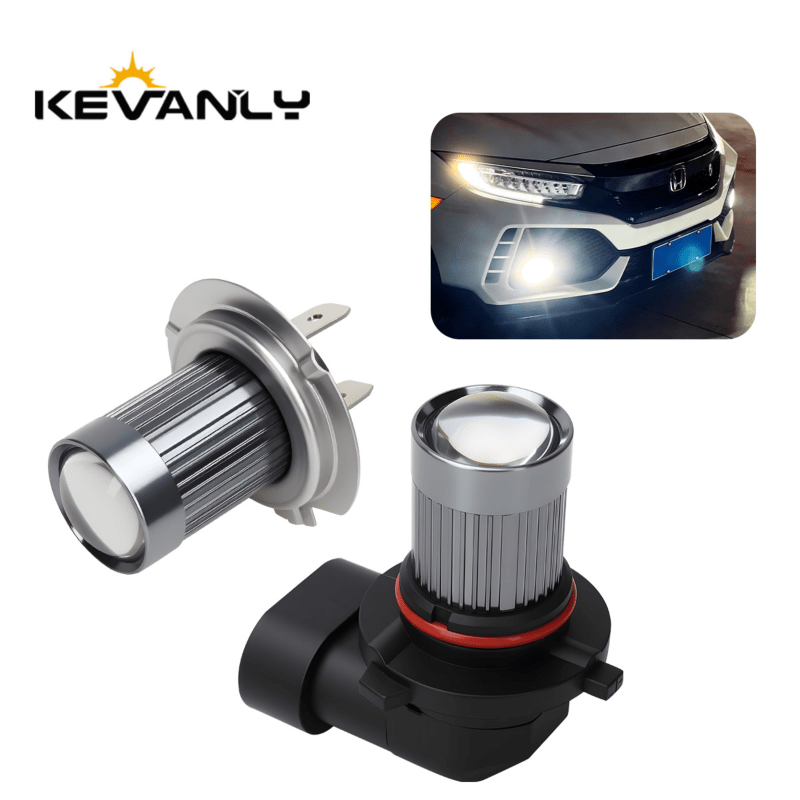 Headlight Aiming Tool - 2個入り 新型レーザープロジェクターミニレンズ 車用H7 LED 9005 9006