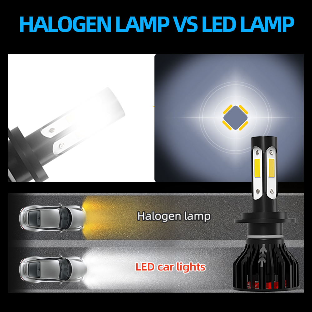 LED車のヘッドライト電球,LEDライト,h11,超高輝度, - Headlight Aiming Tool のレビューと価格