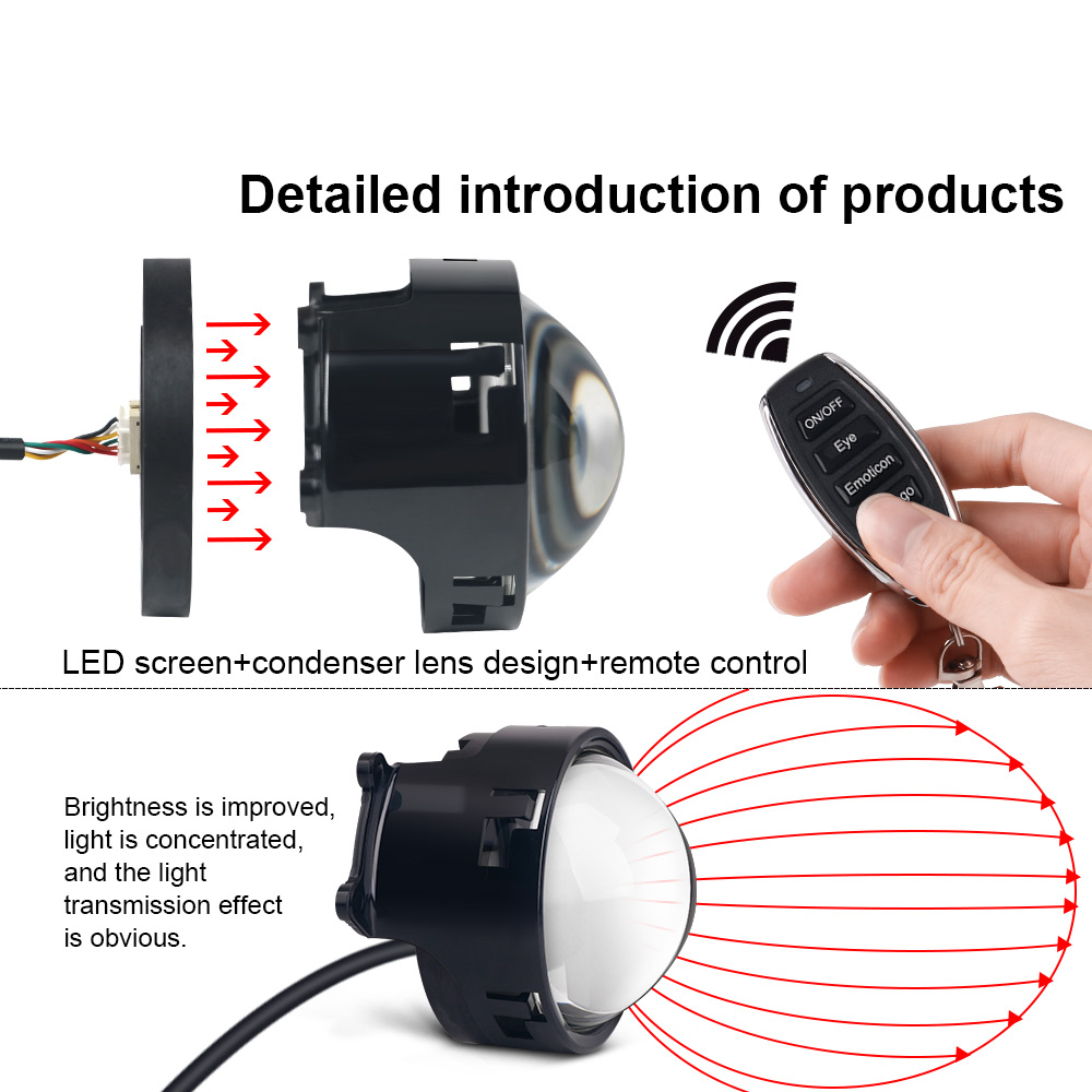 リモコン付き車のヘッドライト電球,車のアクセサリー,ダイナミ - Headlight Aiming Tool のレビューと価格
