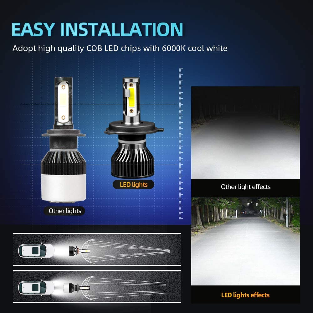 Hysturt elantra用LEDヘッドライト,車用電球 - Headlight Aiming Tool のレビューと価格