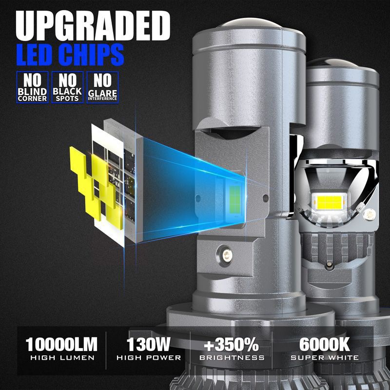 XTG GT4 LEDヘッドライトバルブ H4プロジェクター - Headlight Aiming Tool のレビューと価格